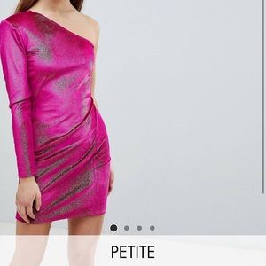 Off shoulder mini dress